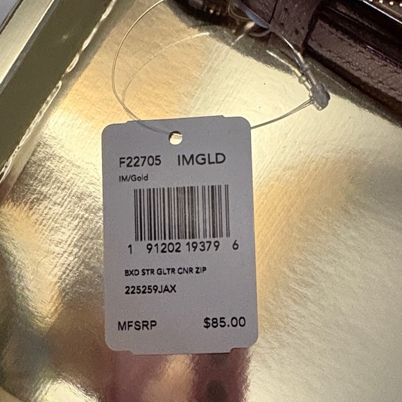 Coach Starry Glitter Wristlet in Brown - Picture 2 of 3